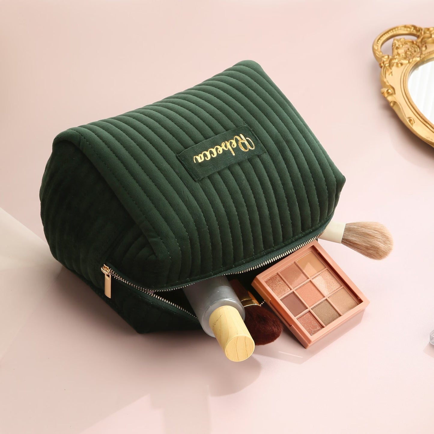 BellaVita – Personalisierte Make-up Tasche aus feinsten Samt